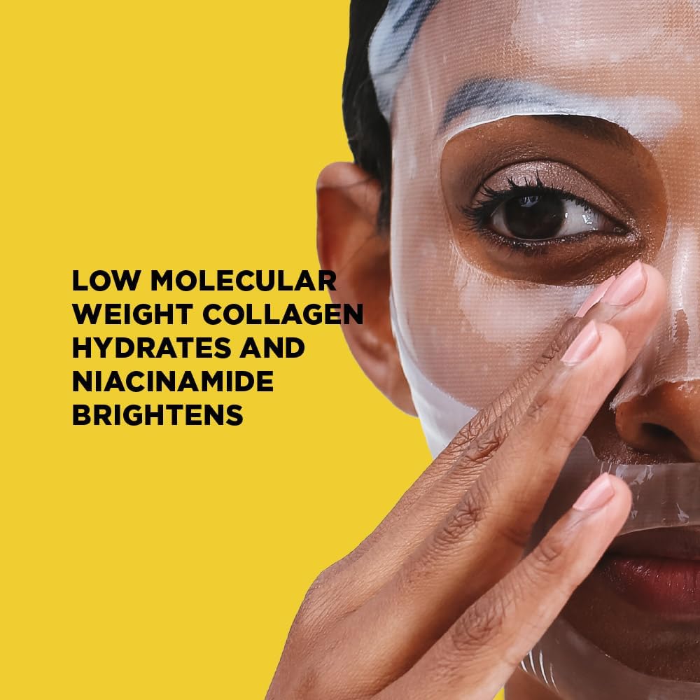 Transform Your Skin Overnight with Our Bio-Collagen Hydrogel Mask | Korean Anti-Aging Miracle for Hydration, Elasticity & Radiance | Clinically Tested for All Skin Types | 30G