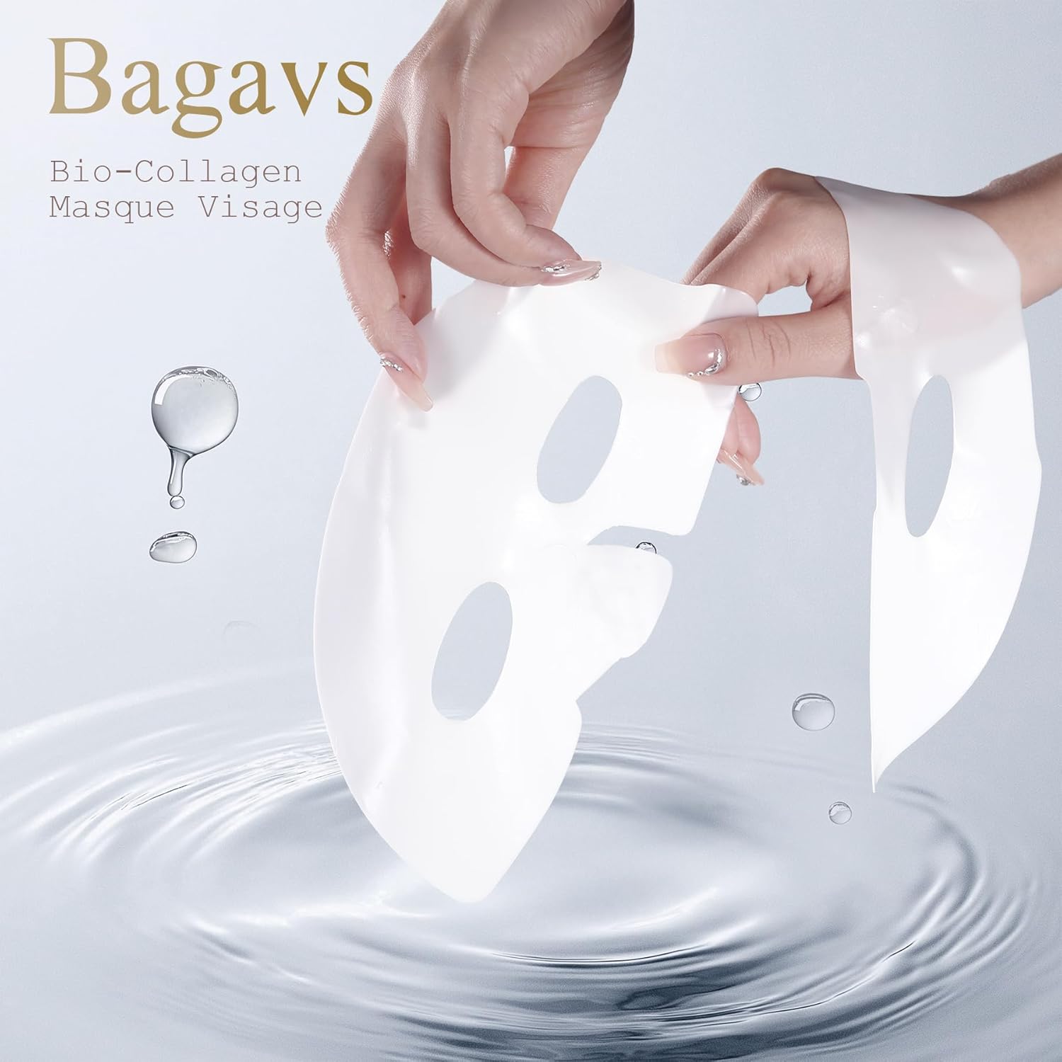 Revitalize Your Skin Overnight with Bio Collagen Face Mask - Hydrating, Anti-Aging Treatment (Pack of 4)