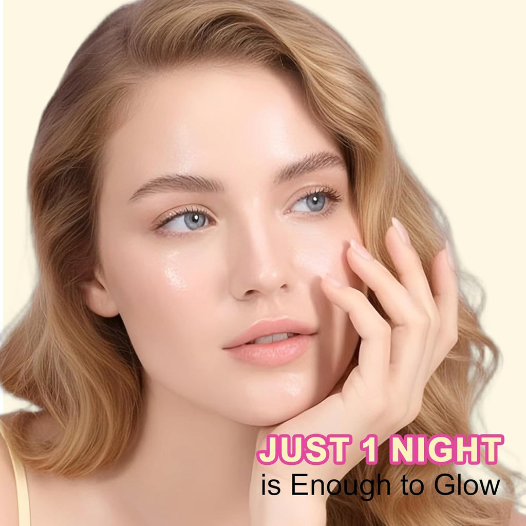 Revitalize Your Skin Overnight with Bio Collagen Hydrogel Mask - 5 Pack for Radiant, Youthful Glow