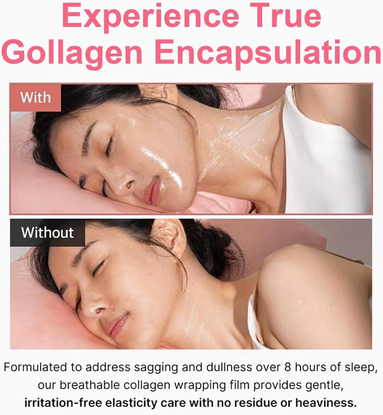 Revitalize Your Skin Overnight with Our Collagen Night Wrapping Mask - Achieve Deep Hydration, Reduced Dullness, and a Glowing Complexion