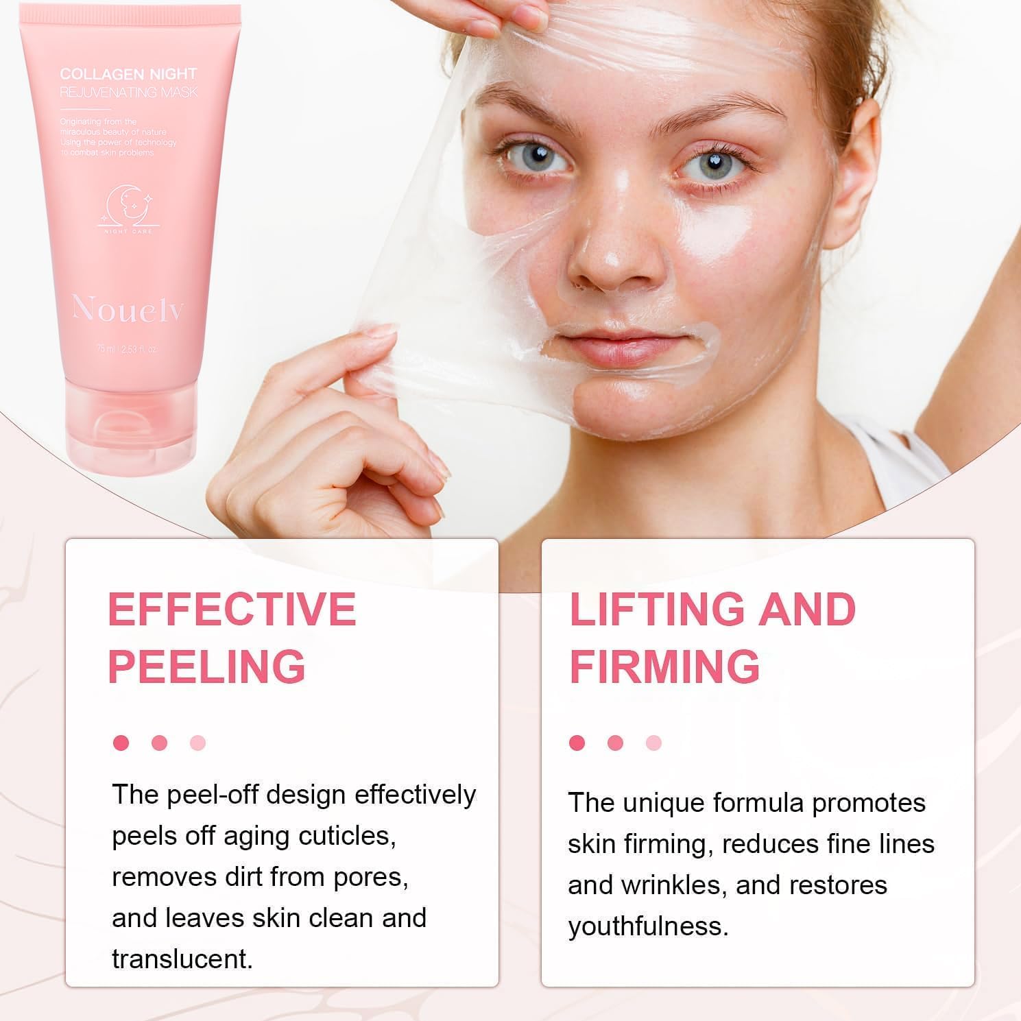 Revitalize Your Skin Overnight with Our Collagen Night Wrapping Mask - Achieve Deep Hydration, Reduced Dullness, and a Glowing Complexion