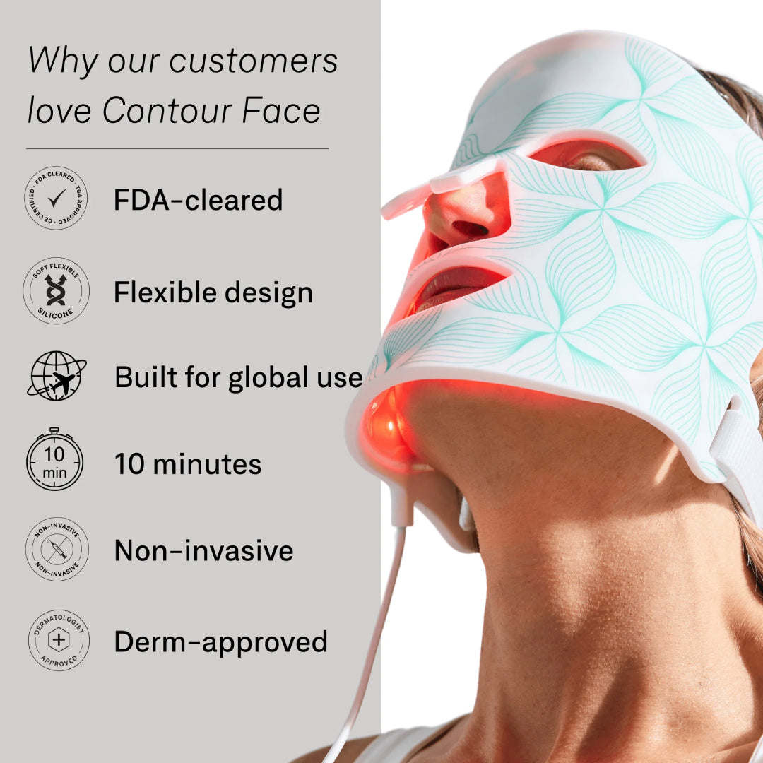 Glow Vibe Red Light Therapy Mask